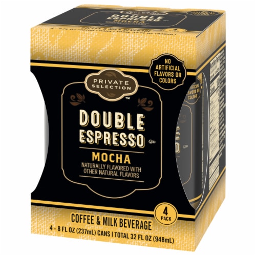 Private Selection® Double Espresso Mocha Coffee & Milk Beverage Perspective: bottom
