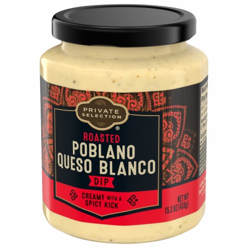 Private Selection® Roasted Poblano Queso Blanco Dip Perspective: bottom