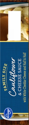 Kroger® Frozen Cauliflower & Cheese Sauce Bake Family Size Perspective: bottom