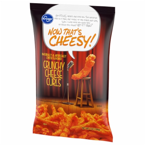 Kroger® Crunchy Cheese Curls Chips Perspective: bottom