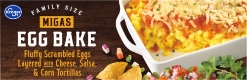 Kroger® Migas Egg Bake Family Size Perspective: bottom