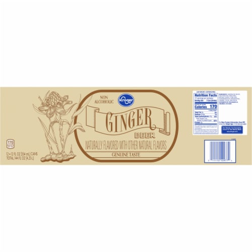 Kroger® Non - Alcoholic Ginger Beer Perspective: bottom