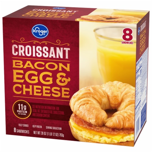 Kroger® Bacon Egg and Cheese Croissant Perspective: bottom