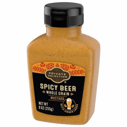 Private Selection® Spicy Beer Whole Grain Mustard Perspective: bottom