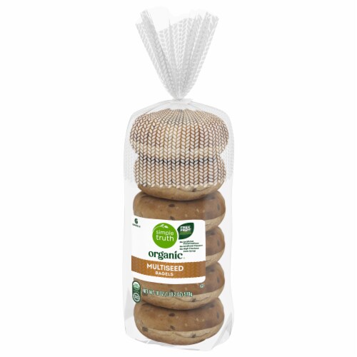 Simple Truth Organic® Multi Seed Bagels Perspective: bottom