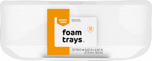 Smart Way™ Foam Trays Perspective: bottom