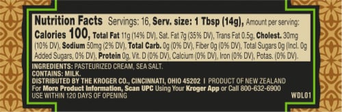 Private Selection™ New Zealand Grass Fed Salted Butter Perspective: bottom