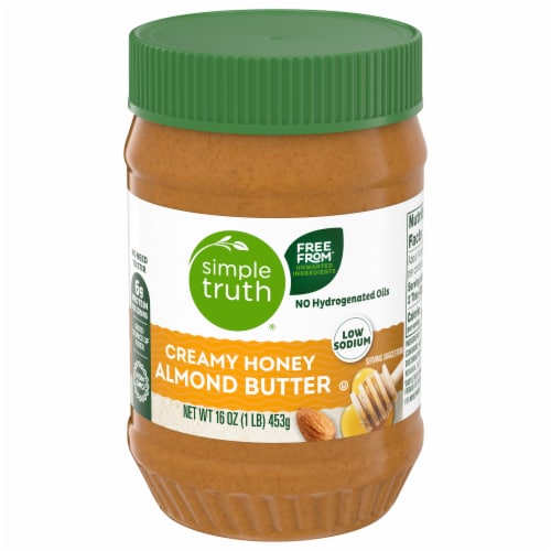 Simple Truth® Honey Almond Butter Smooth No Stir Perspective: bottom