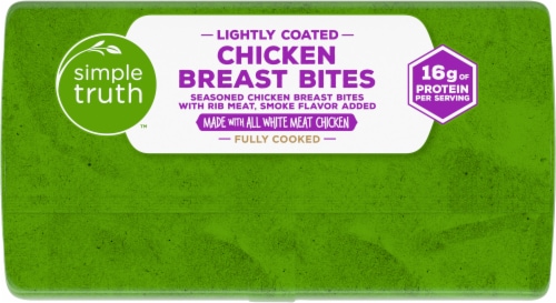 Simple Truth™ Frozen Lightly Breaded Chicken Breast Bites Perspective: bottom