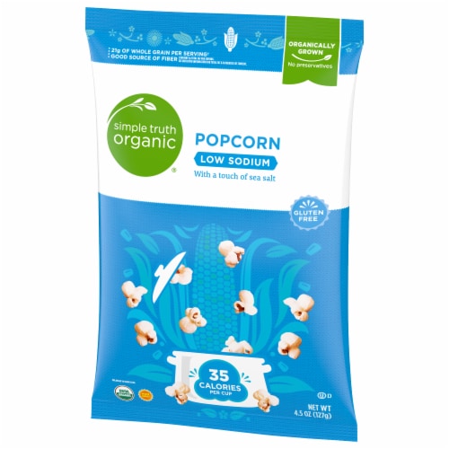 Simple Truth Organic® Low Sodium Popcorn Perspective: bottom