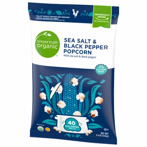 Simple Truth Organic® Sea Salt & Black Pepper Popcorn Perspective: bottom