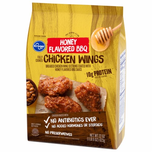 Kroger® Honey BBQ Chicken Wings Perspective: bottom