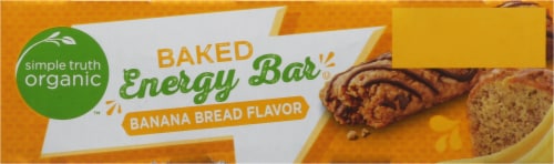 Simple Truth Organic™ Baked Banana Bread Energy Bar Perspective: bottom