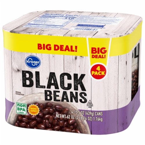 Kroger® Black Beans BIG DEAL! Perspective: bottom