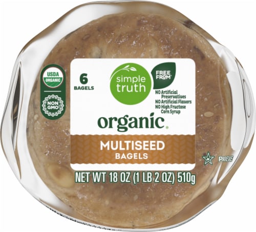 Simple Truth Organic Multi Seed Bagel Perspective: bottom