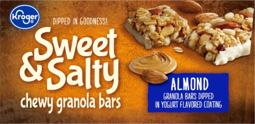 Kroger® Sweet & Salty Almond Granola Bars Perspective: bottom