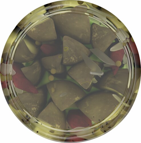 Kroger® Zesty Kosher Dill Pickle Spears Perspective: bottom