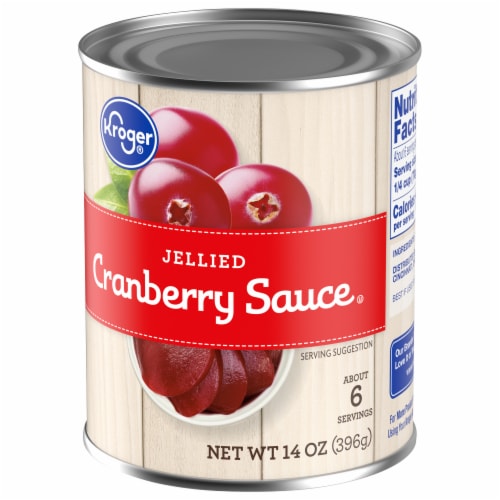Kroger® Canned Jellied Cranberry Sauce Perspective: bottom
