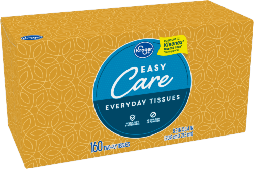 Kroger® Facial Tissue Perspective: bottom