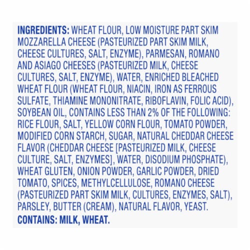 Kroger® Seasoned Crispy Cheese Triangles Perspective: bottom