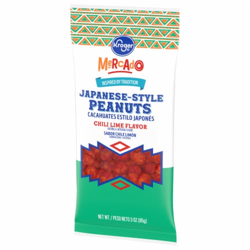 Kroger® Mercado Japanese-Style Chili Lime Peanuts Perspective: bottom
