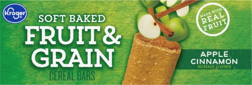 Kroger® Fruit & Grain Apple Cinnamon Breakfast Bars Perspective: bottom