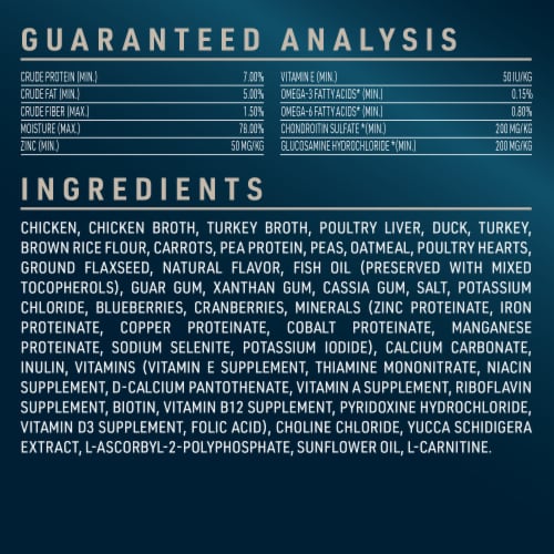 ABOUND® Pro Vet Formulated Joint Health Support Wet Dog Food Chicken Duck & Turkey Pate Perspective: bottom