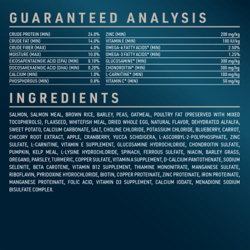 ABOUND® Pro Vet Formulated Senior Dry Dog Food Salmon & Pea Perspective: bottom