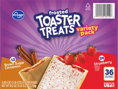 Kroger® BIG DEAL! Variety Pack Frosted Toasted Treats Perspective: bottom