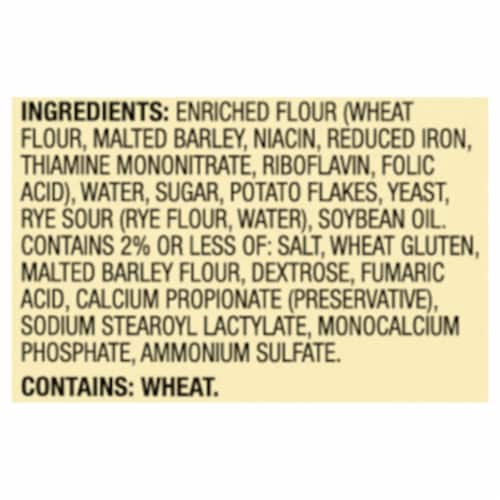 Western Hearth® Rustic Potato Bread Perspective: bottom