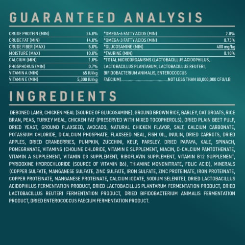 ABOUND® Adult Dry Dog Food Lamb & Brown Rice with Avocado Perspective: bottom