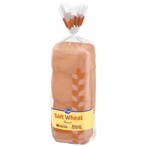 Kroger® Soft Wheat Bread Perspective: bottom