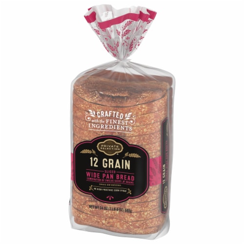 Private Selection® 12 Grain Wide Pan Bread Perspective: bottom