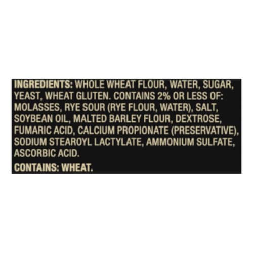 Private Selection® 100% Whole Wheat Bread Thick Cut Perspective: bottom