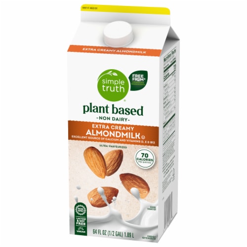 Simple Truth® Plant Based Extra Creamy Almond Milk Perspective: bottom