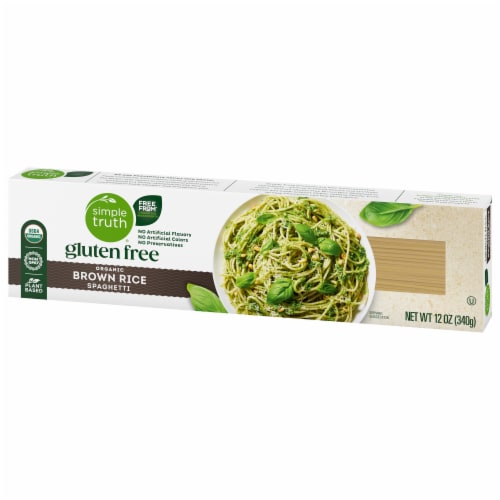 Simple Truth® Gluten Free Organic Brown Rice Spaghetti Pasta Perspective: bottom