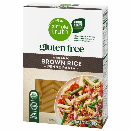 Simple Truth® Gluten Free Brown Rice Penne Pasta Perspective: bottom