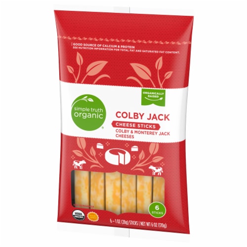 Simple Truth Organic® Colby Jack Cheese Sticks Perspective: bottom