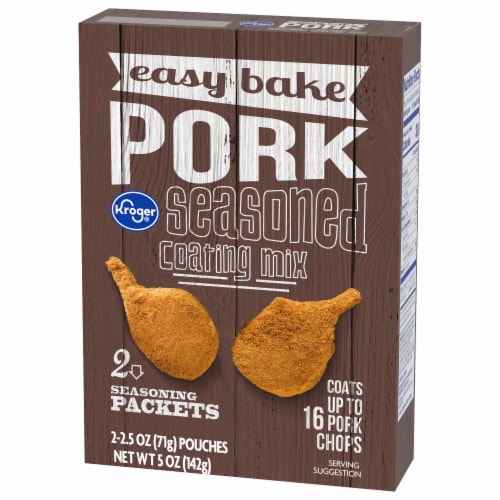 Kroger® Easy Bake Pork Seasoned Coating Mix Perspective: bottom