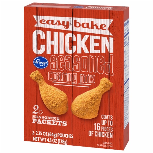 Kroger® Easy Bake Chicken Seasoned Coating Mix Perspective: bottom