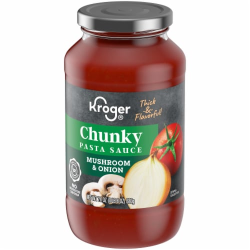 Kroger® Mushroom & Onion Chunky Pasta Sauce Perspective: bottom