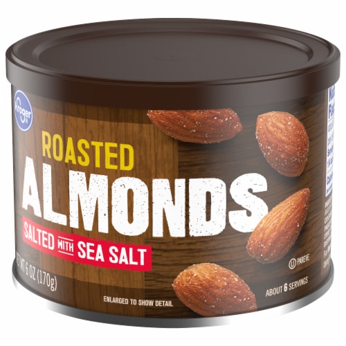 Kroger® Roasted Sea Salted Almonds Perspective: bottom