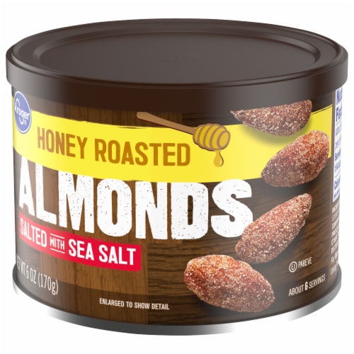 Kroger® Honey Roasted Sea Salted Almonds Perspective: bottom