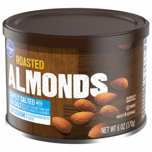 Kroger® Roasted Lightly Sea Salted Almonds Perspective: bottom