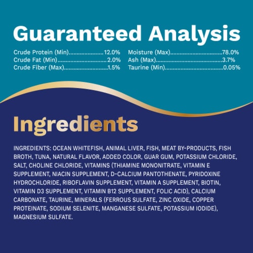 Pet Pride® All Life Stages Wet Cat Food Ocean Whitefish & Tuna Dinner Paté Perspective: bottom