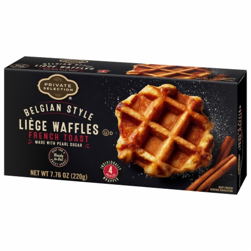 Private Selection® Belgian Style French Toast Liege Waffles Perspective: bottom