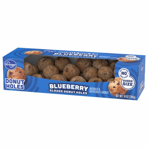 Kroger® Blueberry Glazed Donut Holes Perspective: bottom