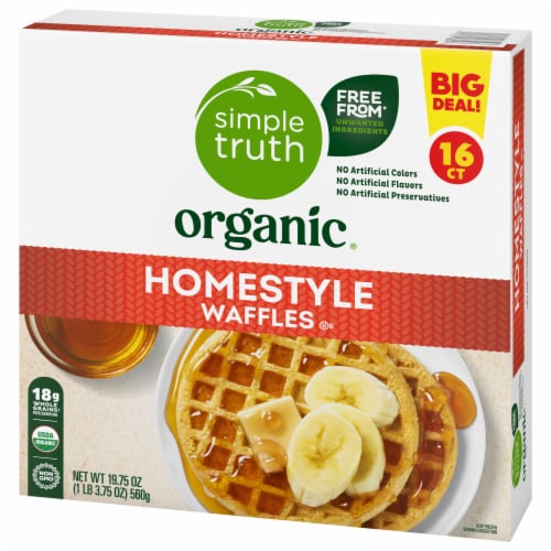 Simple Truth Organic® Homestyle Waffles BIG DEAL! Perspective: bottom