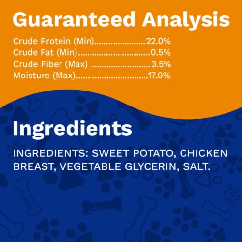 Pet Pride® Sweet Potato Wrapped with Chicken Jerky Dog Treats BIG DEAL! Perspective: bottom
