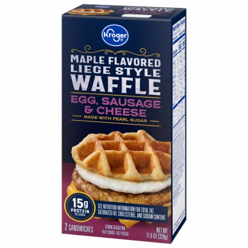 Kroger® Sausage Egg Cheese Waffle Perspective: bottom